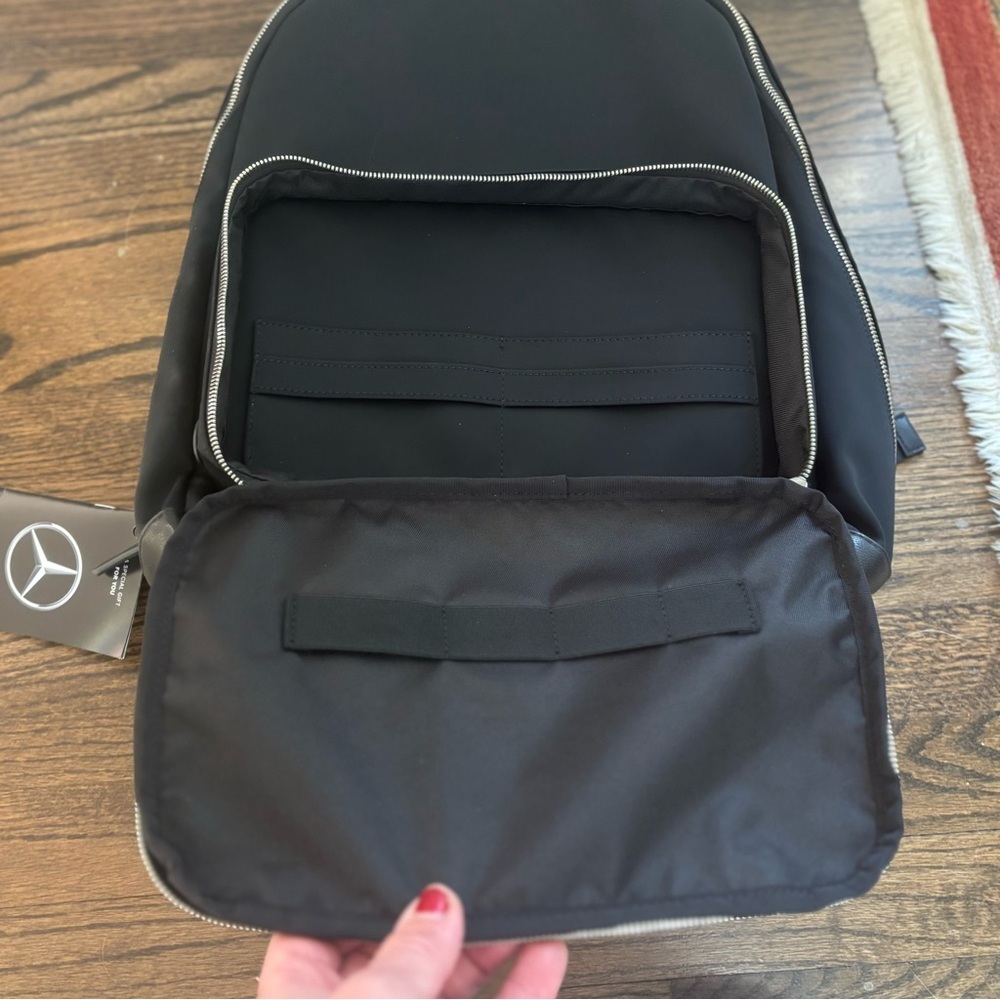 Luxury Black Backpack for Men - Picture 8 of 11